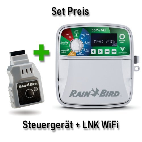 Rain Bird ESP TM2 12 Zonen Steuergerät + LNK WiFi / WLAN Modul